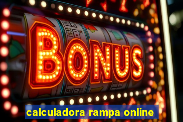 calculadora rampa online